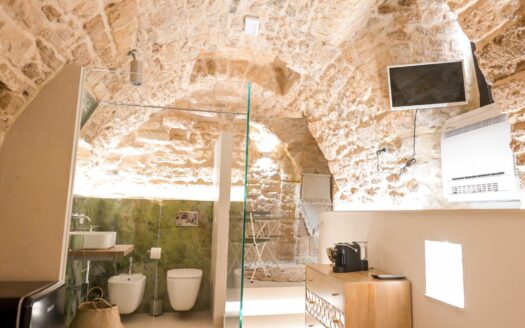 Nel suggestivo scenario del Borgo Antico di Bari, a pochi passi dalla Piazza Mercantile e Piazza Ferrarese, proponiamo in esclusiva un affascinante monolocale d’epoca situato al piano terra di un edificio storico e culturale del centro città.